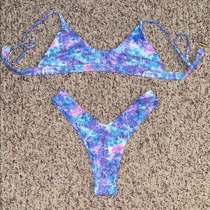 Kulani Kini Tie-Dye Bikini Set